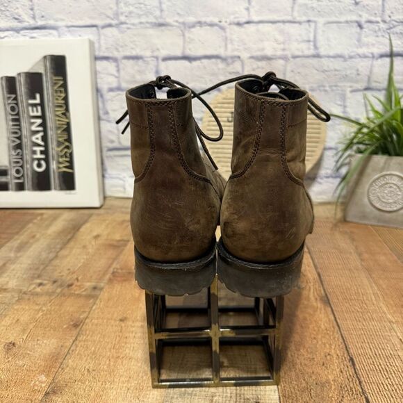 Men’s Size 12.5 Thursday Boot Co. Captain StormKing Lug Sole Boots Tobacco Brown main image 8
